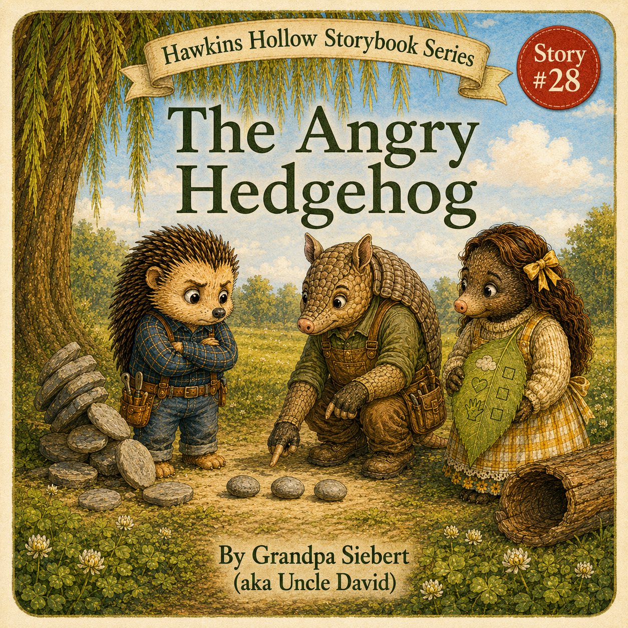 Cover image for The Angry Hedgehog